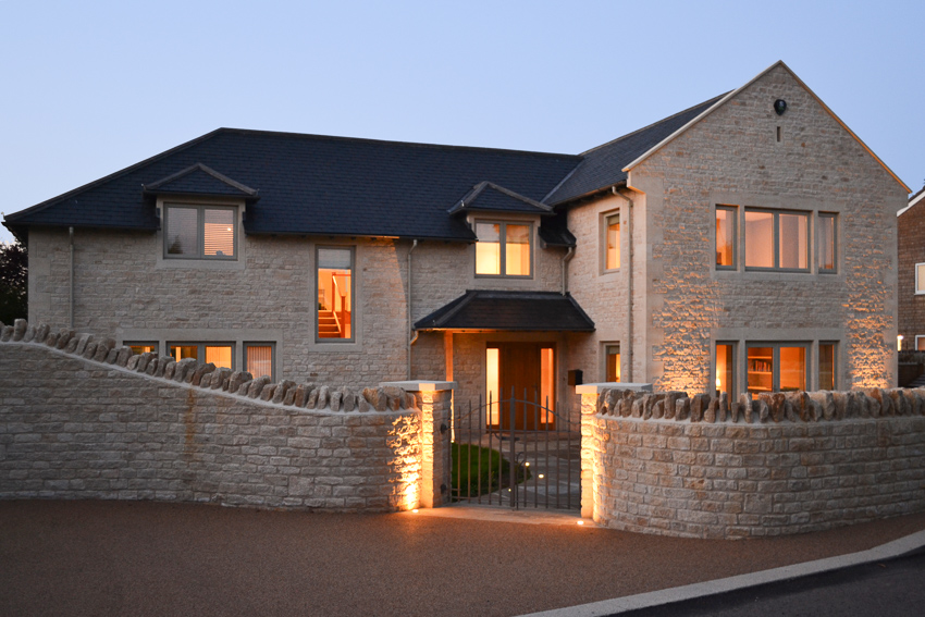 stunning cotswold stone new house