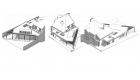 Image illustrating 3D sketches of wrap around extension
