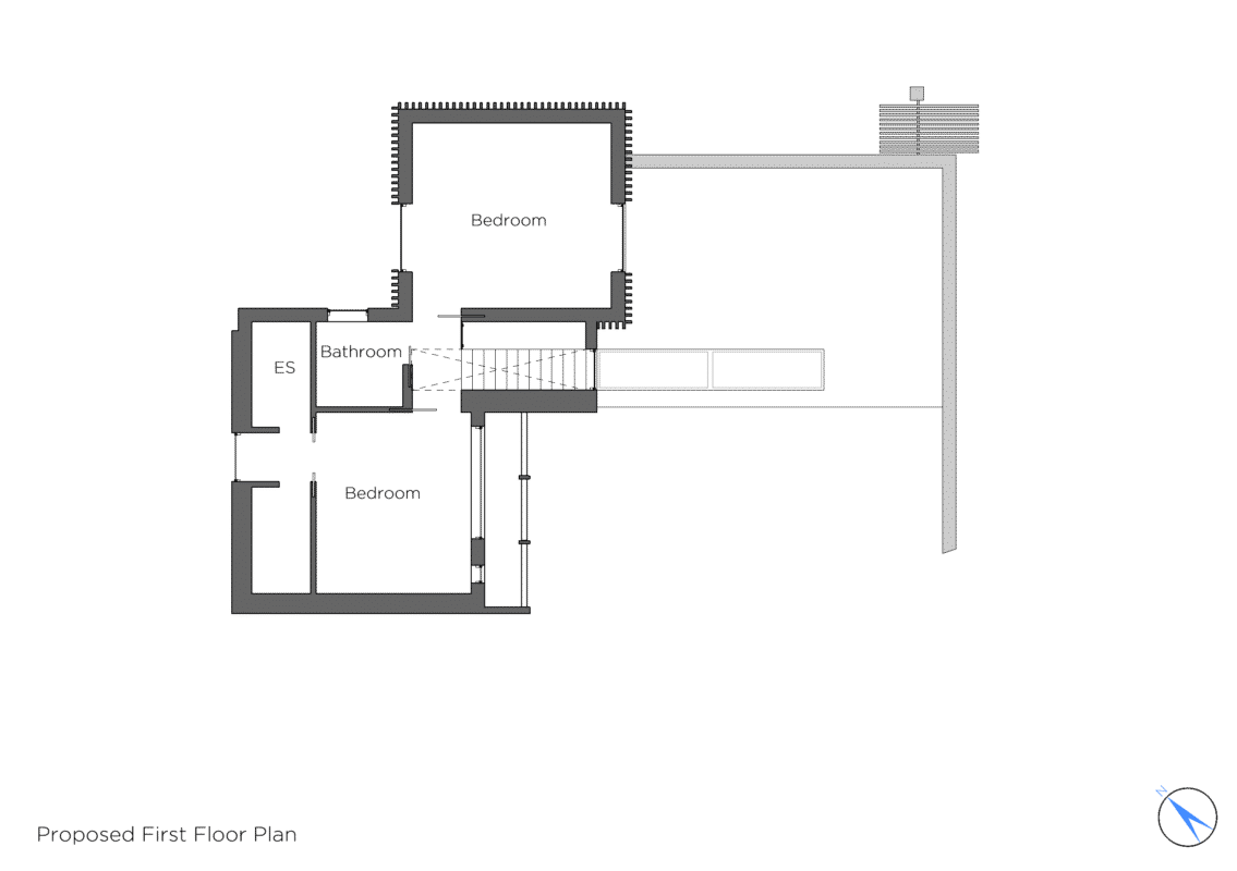 Image illustrating first floor plan layout