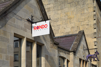 Rondo Theatre exterior of the Rondo Theatre in Bath a community project designed by Jonathan Hetreed.