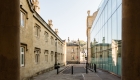 Photograph highlighting the location of the project; adjacent to the new thermal baths within Bath city centre. The photograph juxtaposes the 'new contemporary' against the 'new conserved'