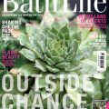 Photograph of the front cover of Bath Life magazine 31st March 2017, flowers on the cover to show spring issue