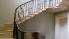 manor house grand sweeping stone stair