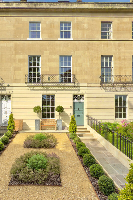 view of front of georgian terraced house