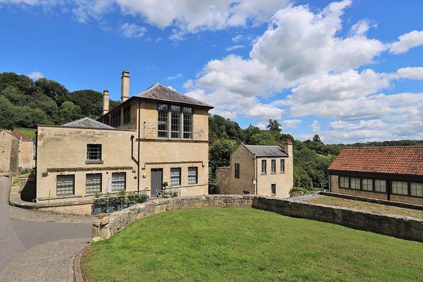 External view of converted paper mill