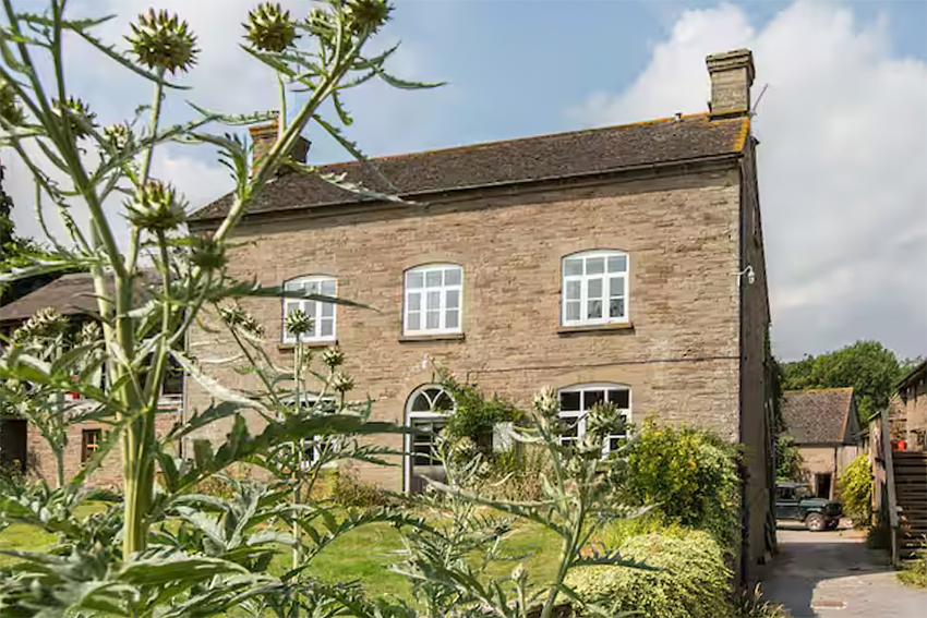 image of Jamie's Farm Herefordshire farmhouse rear view