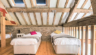 image of Jamie's Farm Herefordshire barn conversion bedroom
