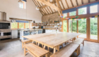 image of Jamie's Farm Herefordshire barn conversion dining room