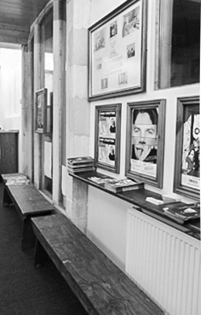 interior of the Rondo Theatre in Bath a community project designed by Jonathan Hetreed.